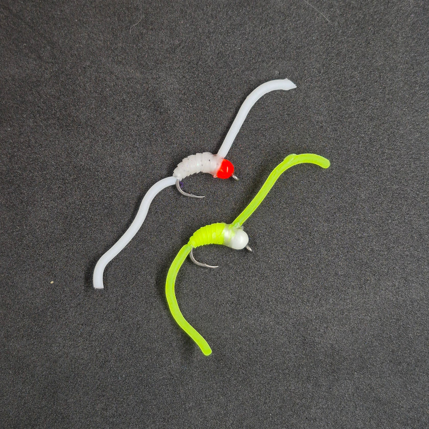 🍁Tom's Ice Hard Nibbles Tungsten Ice Bugs 2/pk