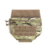 Drop down velcro utility pouch