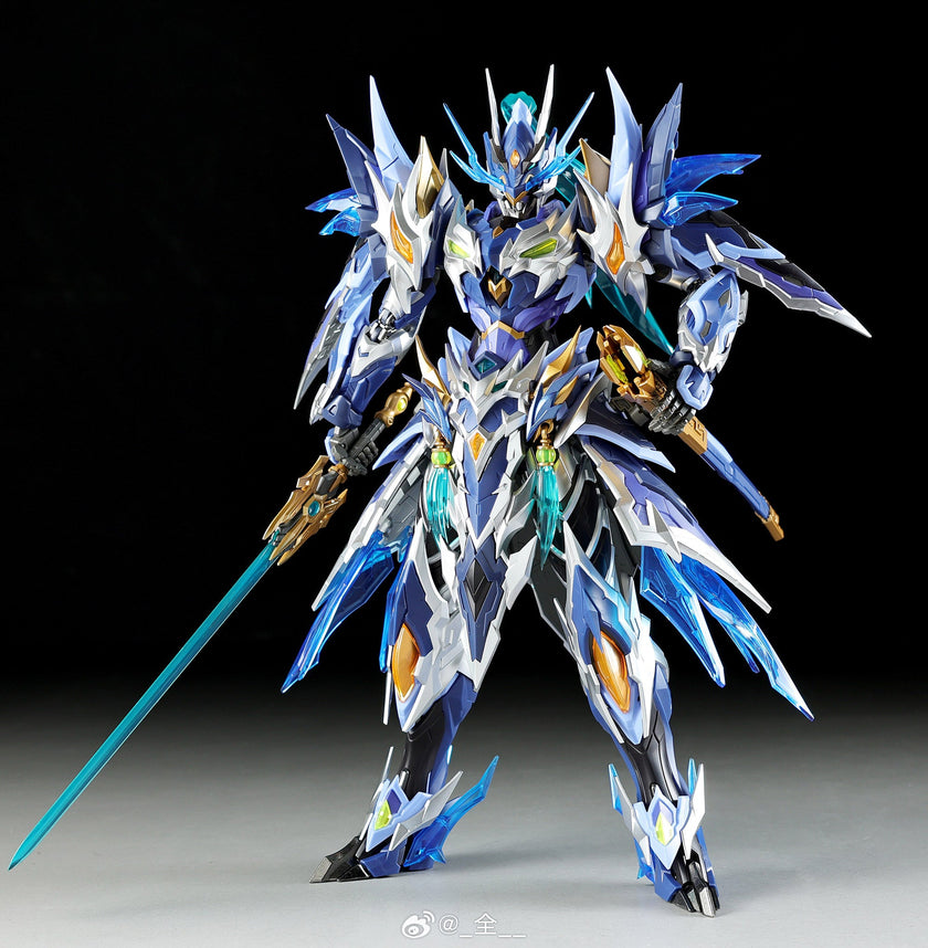 Motor Nuclear MNP-XH05 Zhao Yun & Magnolia White Dragon Horse Metal Frame Model Kit