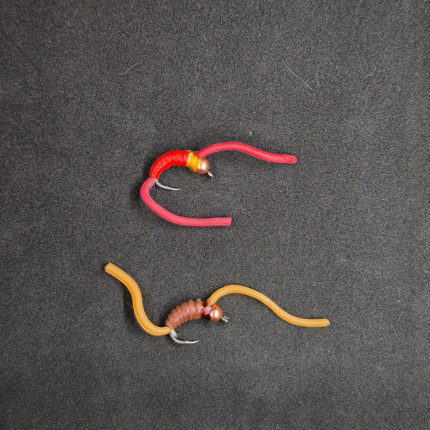 🍁Tom's Ice Hard Nibbles Tungsten Ice Bugs 2/pk