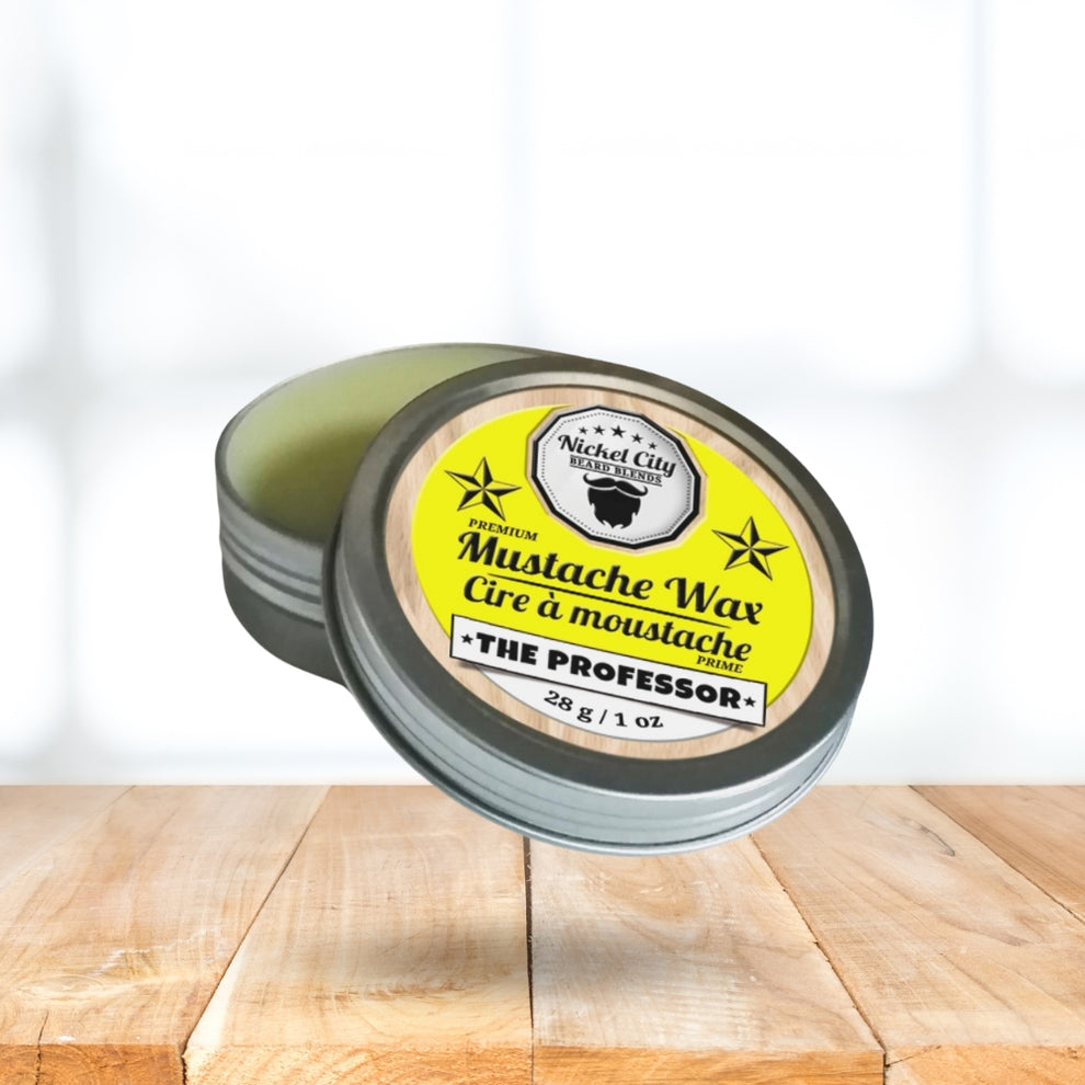 Legendary Professor Bundle (4-Piece Beard Care Set: Beard Oil, Balm, Wash and Moustache Wax) – Dr. Chris Schneider Collaboration Edition | Cedarwood, Vanilla & Sweet Cigar