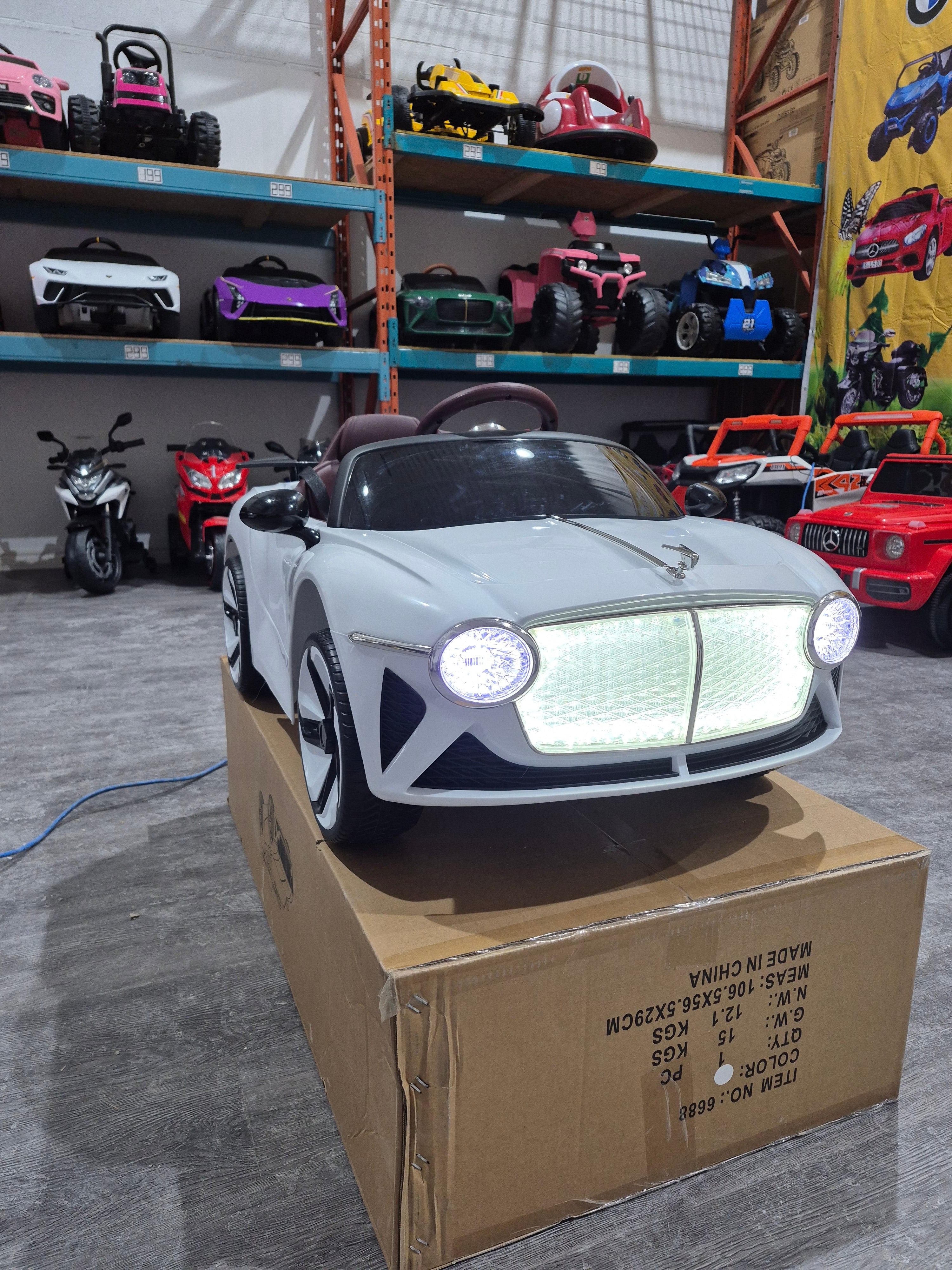 Voiture électrique pour enfant 2025 Bentley Style 12V avec télécommande