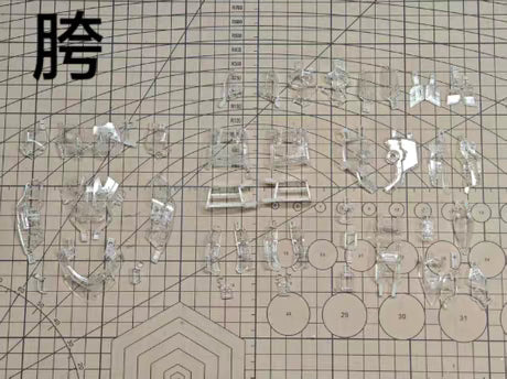 Yu Jiao Axis Osiris Aerial Dominator Half Clear Armor Parts Set