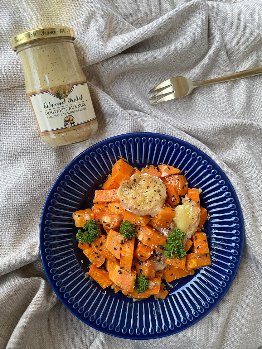 Edmond fallot-Moutarde de dijon au noix (Dijon Mustard with Walnuts) 210 ml