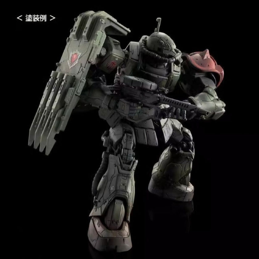 Premium Bandai HG 1/144 Zaku II F LeSean & Zaku II Unidentified LeSean (RFV)