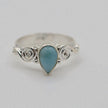 Ring - 925 Sterling Silver - Larimar