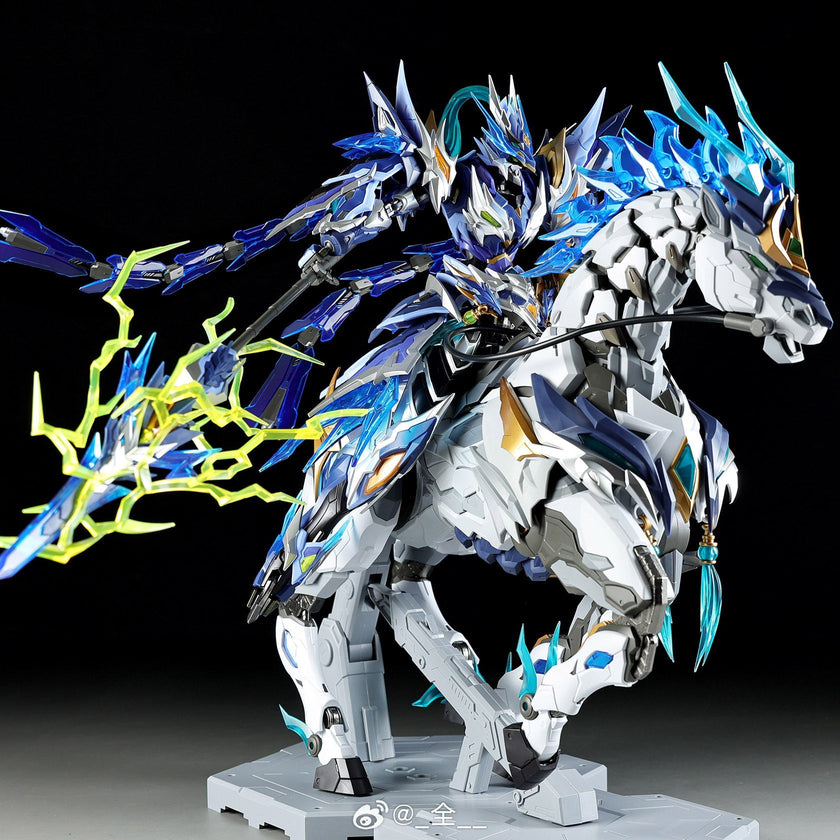 Motor Nuclear MNP-XH05 Zhao Yun & Magnolia White Dragon Horse Metal Frame Model Kit