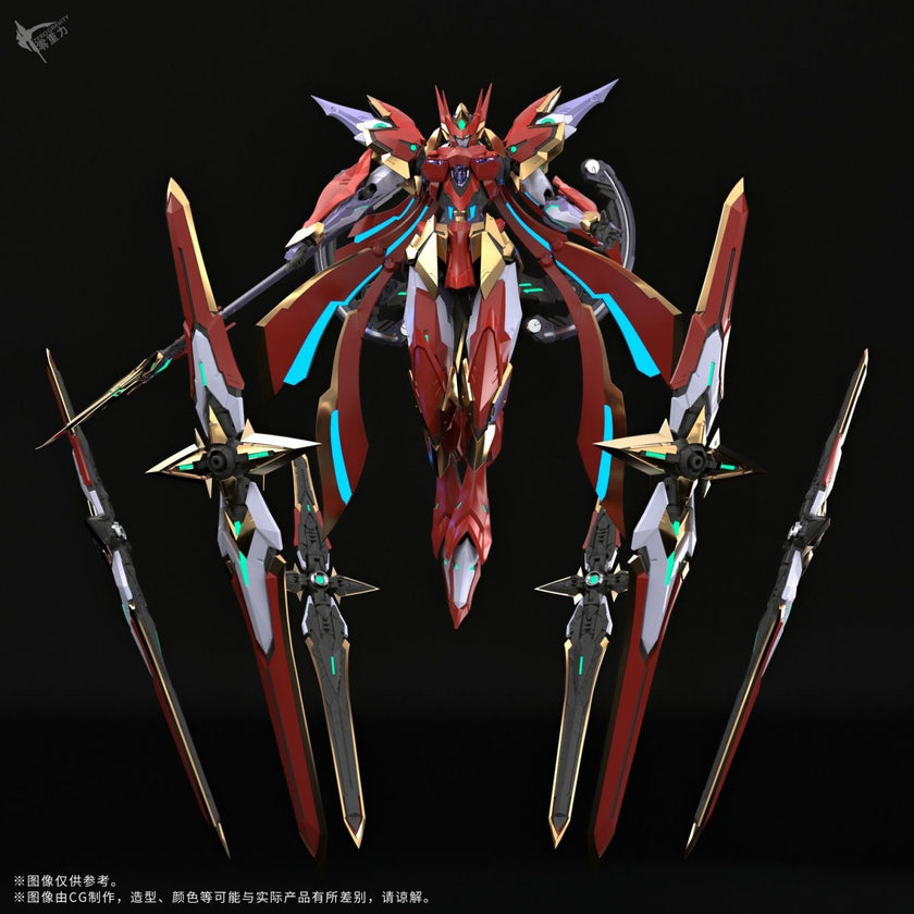 Zero Gravity Blood Blade Nezha Metal Figure