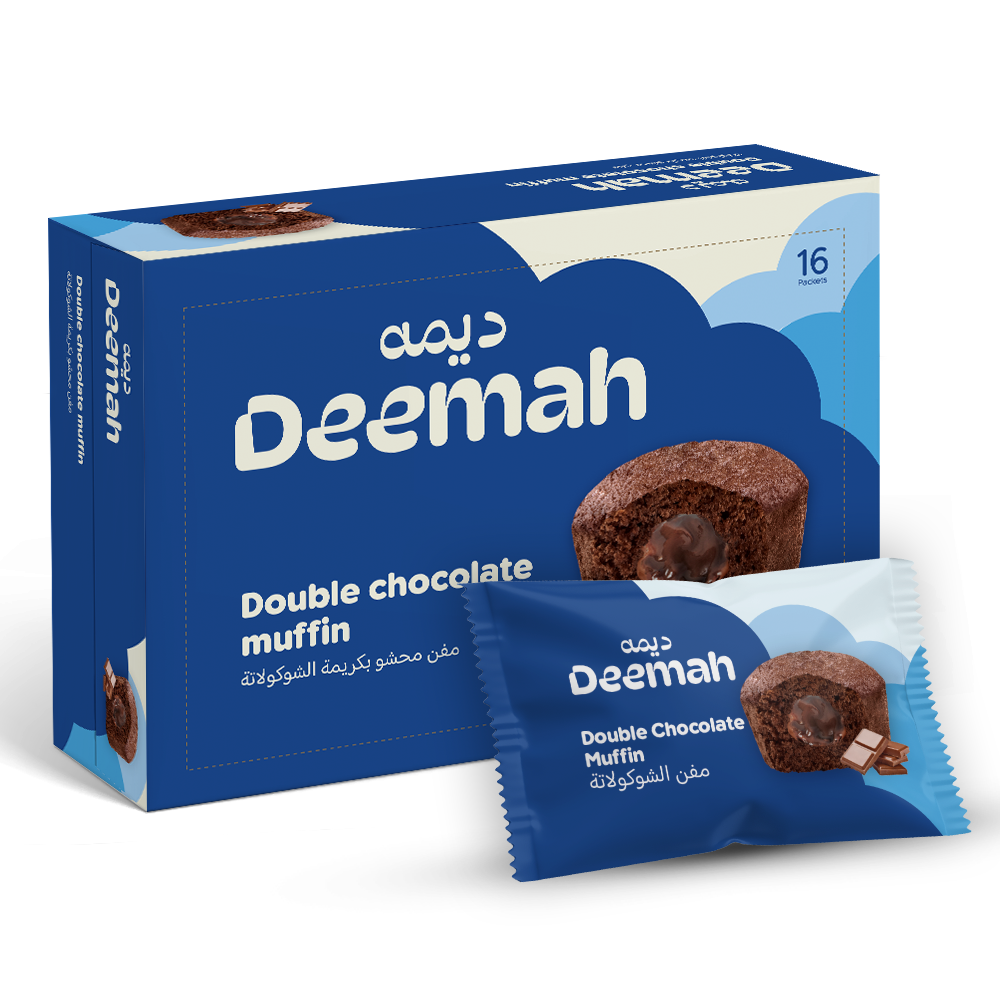 Deemah Double Chocolate Muffin