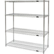 Heavy-Duty Chromate Wire Shelving