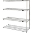 Heavy-Duty Chromate Wire Shelving