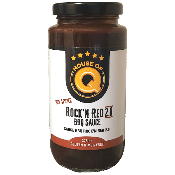 House Of Q Rock’n Red 2.0 BBQ Sauce - 375 ml
