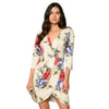 Robe cache coeur col V