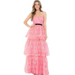 Robe dentelle ceinture noire
