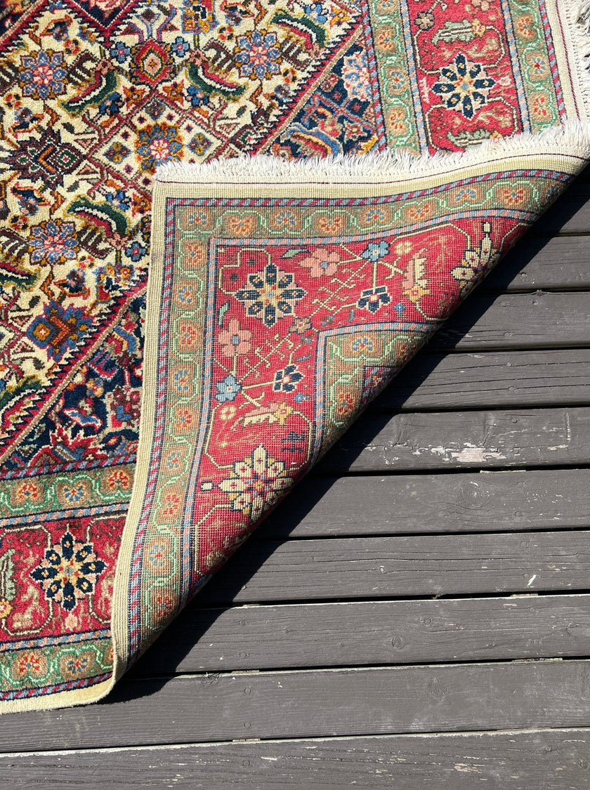 Romanian Tabriz Rug | 7' 4