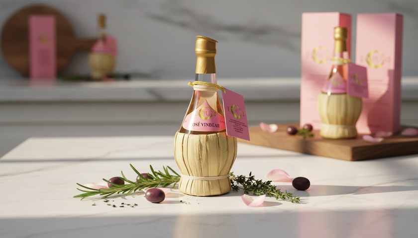 Rosé Vinegar (Cotton Candy Flavor) 100 ml mini flask