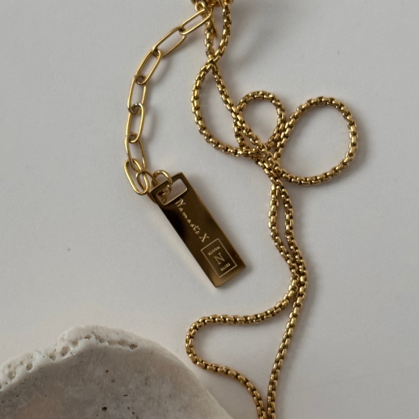 Rose Necklace- Gold