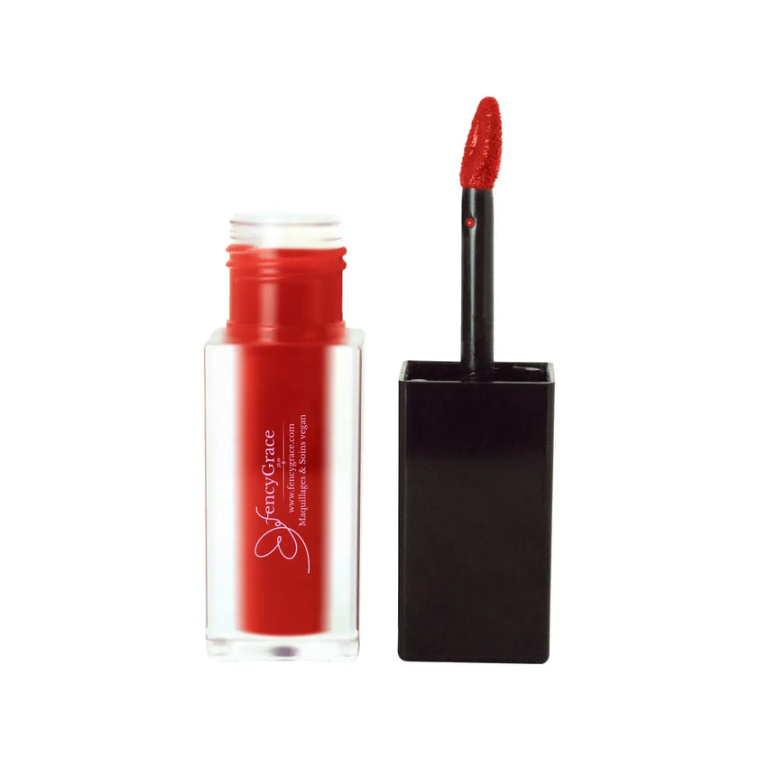 Matte Lip Stain True 77- Rouge à Lèvres Vegan Longue Tenue | FencyGrace