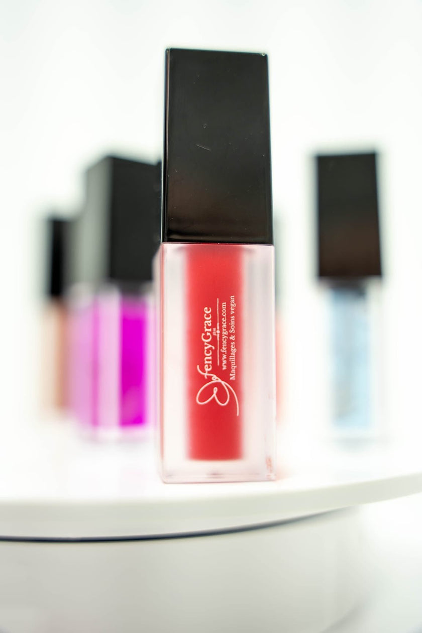 Matte Lip Stain True 77- Rouge à Lèvres Vegan Longue Tenue | FencyGrace