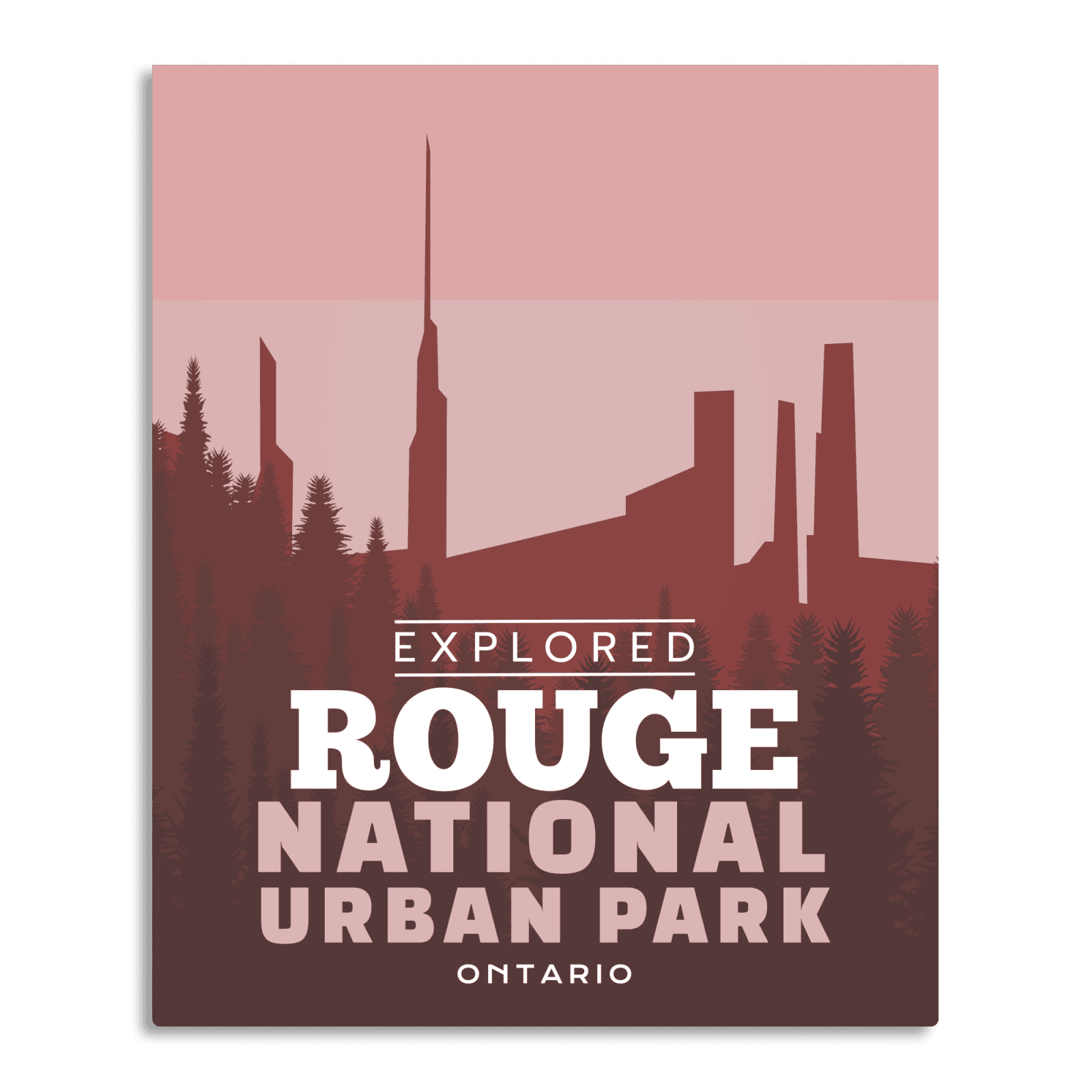 Rouge Urban National Park 'Explored' Poster, Canada Parks