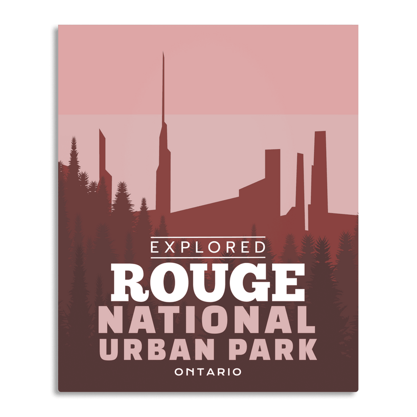 Rouge Urban National Park 'Explored' Poster, Canada Parks