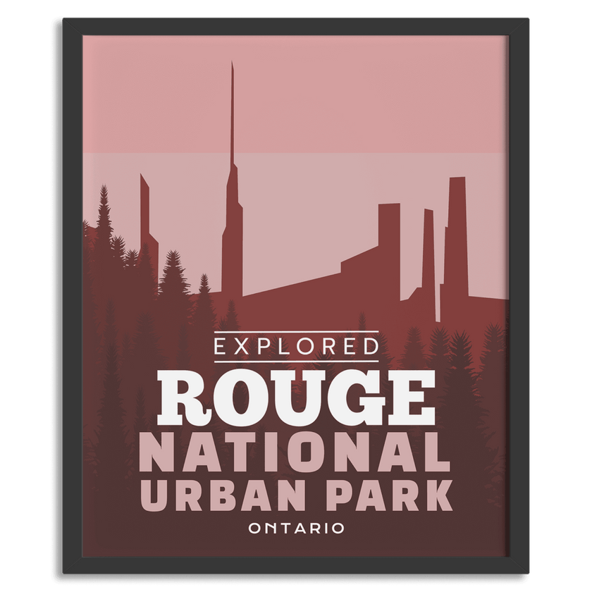 Rouge Urban National Park 'Explored' Poster, Canada Parks