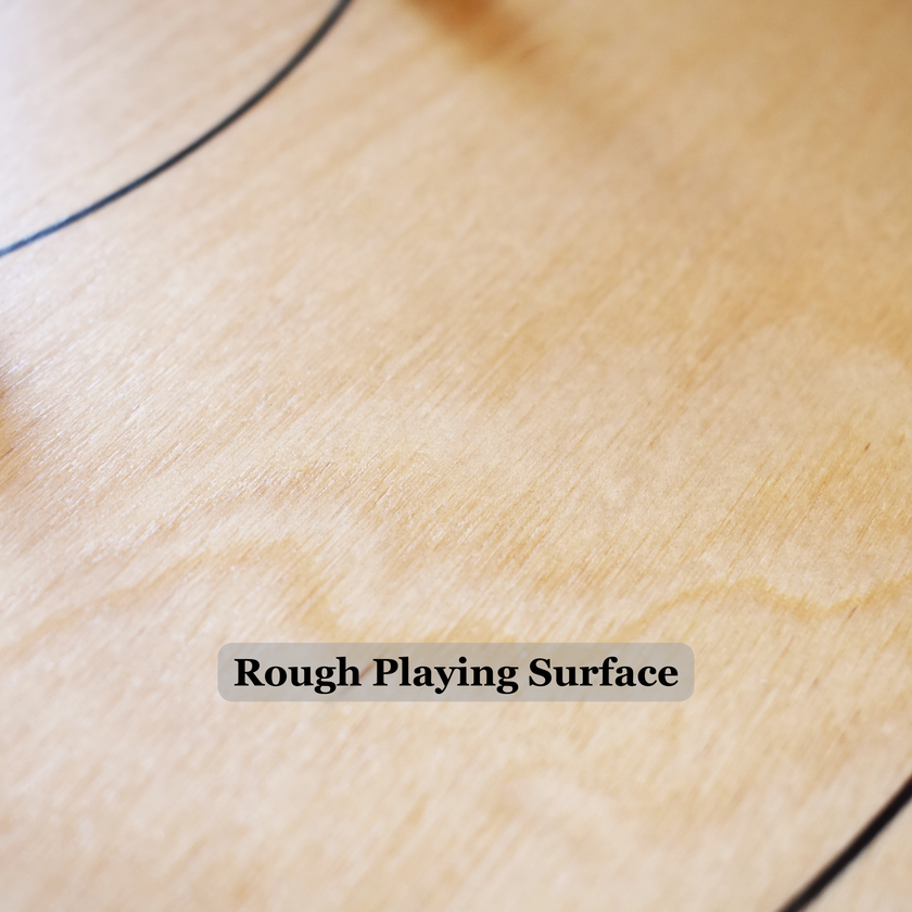 The Baltic Bircher (No Numbers) - Large Traditional Crokinole Board Game Set