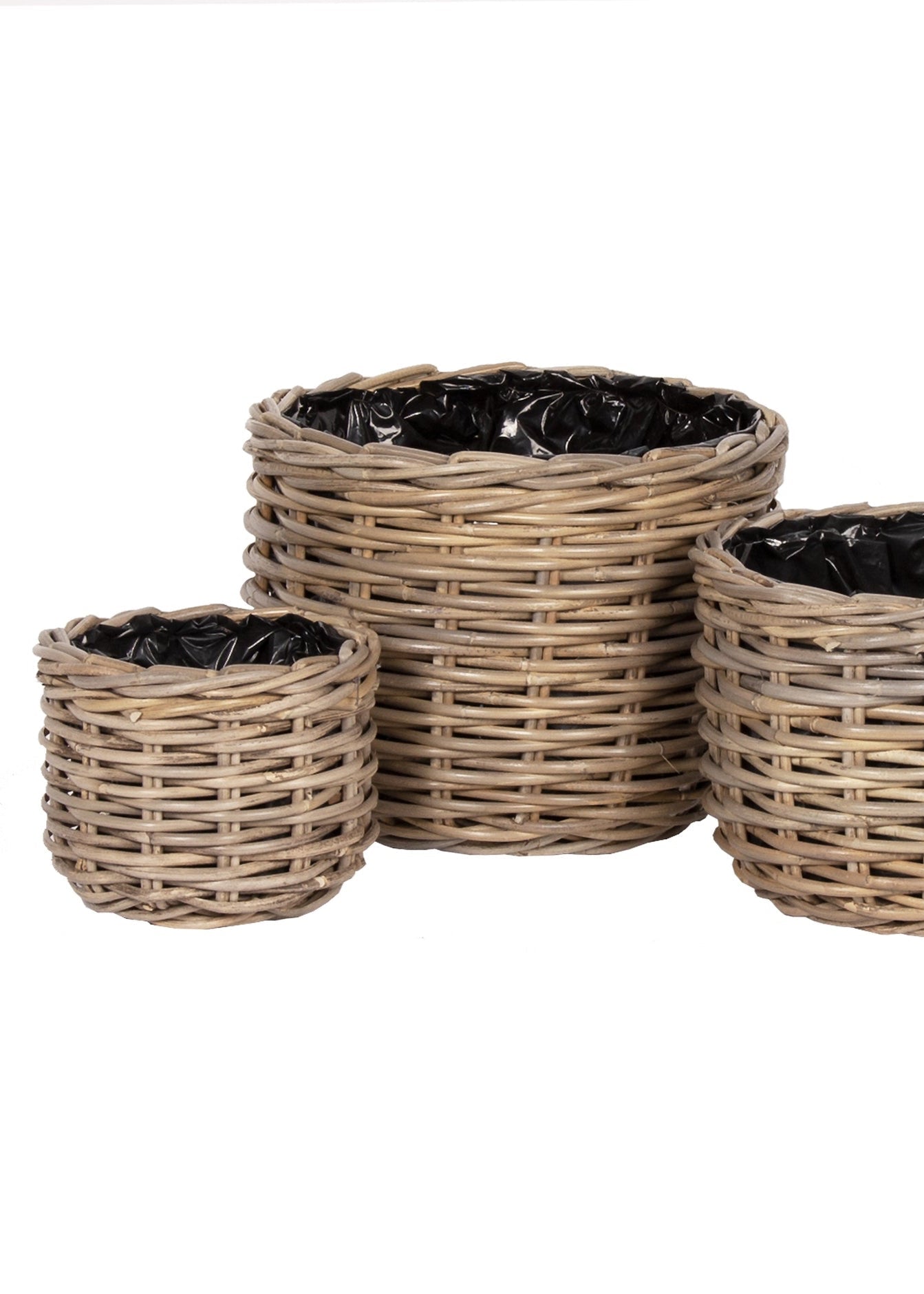 Round Basket Planters