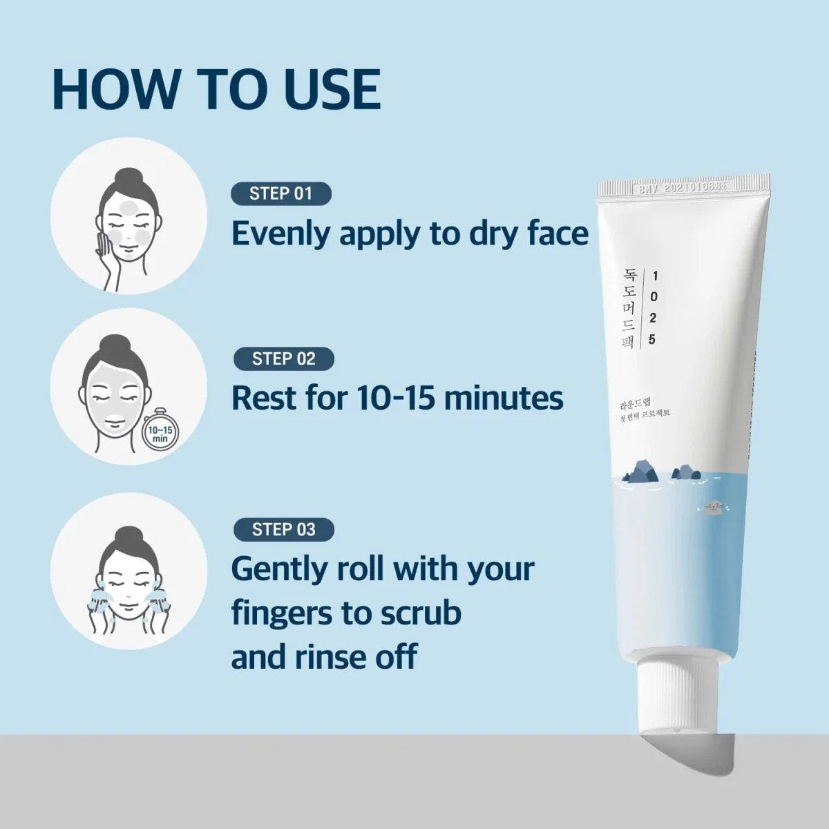 Round Lab 1025 Dokdo Mud Pack 100ml