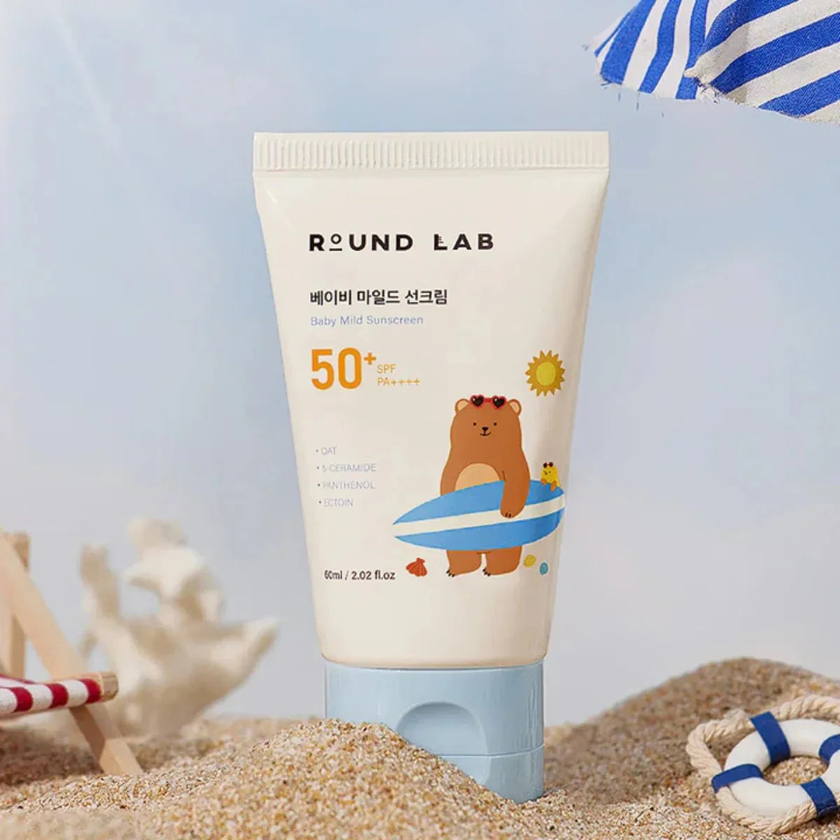 Round Lab Baby Mild Sunscreen SPF50+ PA++++ 60ml