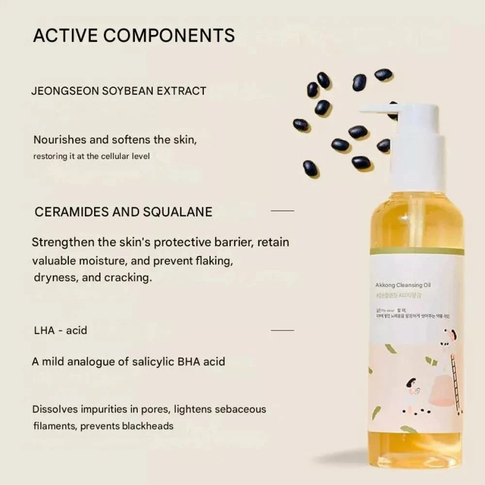 Round Lab Soybean Nourishing Cleansing Oil 200ml