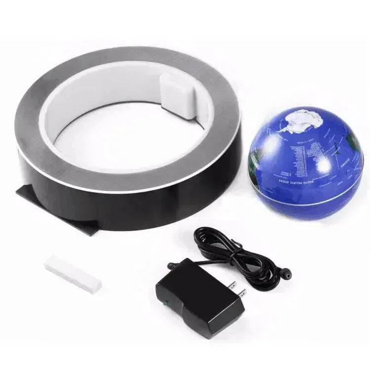 Round LED light World Map Floating Globe Magnetic Levitation Light Anti Gravity Magic  Home Decor   Decorative Night LED Light