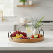 Round Serving Tray - 14
