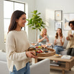 Round Serving Tray - 14