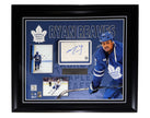 Ryan Reaves Autographed Toronto Maple Leafs Framed Game-Used Board Piece LE /5