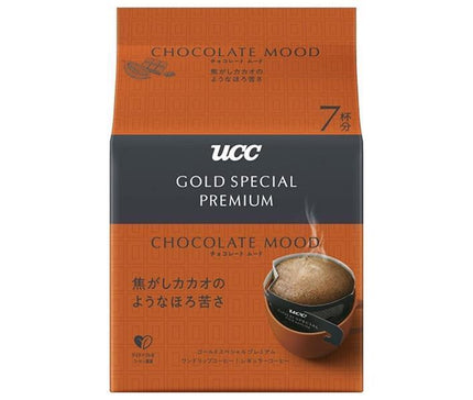 UCC GOLD SPECIAL PREMIUM One-Drip Coffee Chocolate Mood (10g x 7P) x 12 pieces