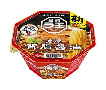 Nissin Foods Nissin Rao Sauce soja au gras de dos 113g x 12 pièces