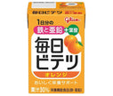 Ezaki Glico Mainichi Bitetsu Orange paquet papier 100ml x 15 pièces 