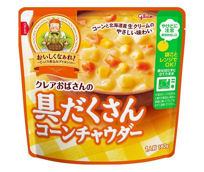 Ezaki Glico Aunt Claire's Hearty Corn Chowder 180g Pouch x 5 Bags 