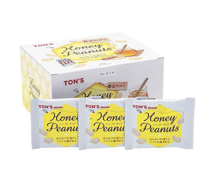 Toyo Nuts Ton Honey Peanuts 390g (13g x 30 bags) x 4 boxes 