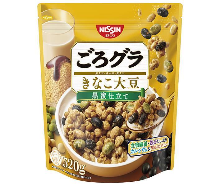 Nissin Cisco Gorogura Kinako Soybean 320g x 6 bags [Shipped in Japan]