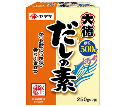 ヤマキ だしの素 大徳 500g(250g×2袋)×10箱入