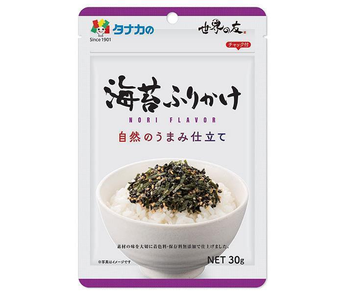 Tanaka Foods Natural Flavor Seaweed Furikake 30g x 10 bags [Shipped in Japan]