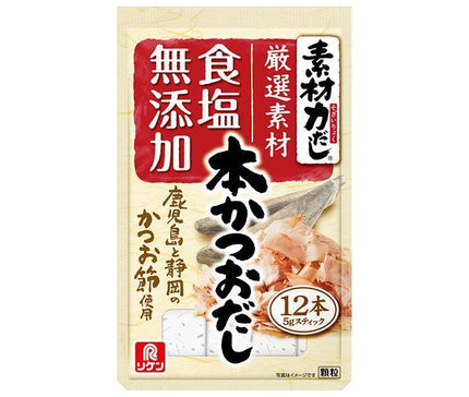 Riken Vitamin Ingredient Power Dashi Bonito Dashi Value 60g (5g x 12 bottles) x 5 bags [Shipped in Japan]