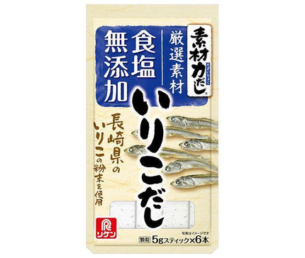 Riken Vitamin Material Power Dashi Iriko Dashi 30g (5g x 6 bottles) x 10 bags [Shipped in Japan]