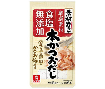 Riken Vitamin Material Power Dashi Bonito Dashi 30g (5g x 6 bottles) x 10 bags [Shipped in Japan]