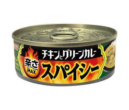 Inaba Foods Poulet et Curry Vert Épicé 115g x 24 pièces 