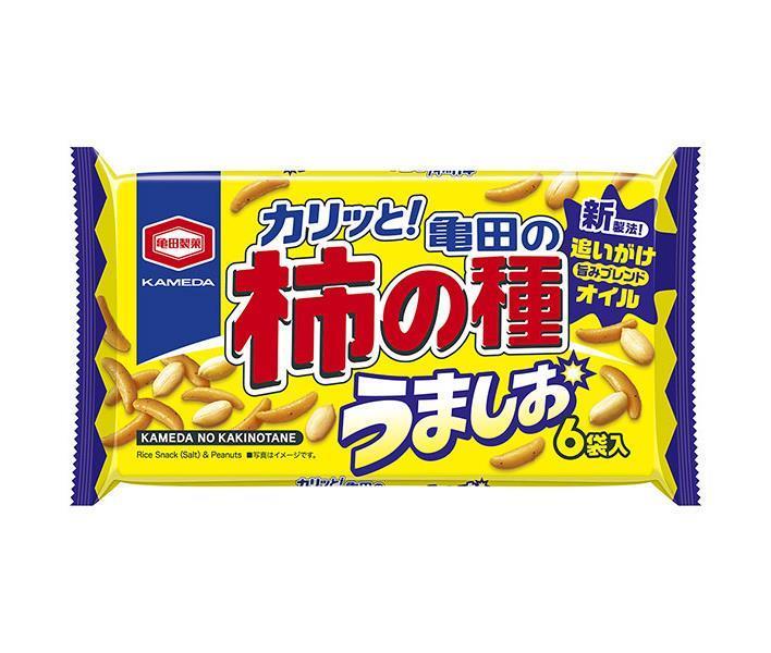 Kameda Seika Kameda's Kakinotane Umashio Sachet de 150 g x 12 sachets 