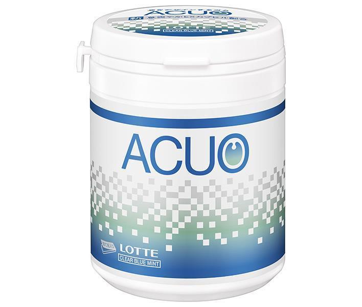 Lotte ACUO Clear Blue Mint Family Bottle 137g x 6 pieces [Shipped in Japan]