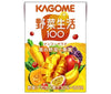 [11/25~ 10% off all products!!] Kagome Yasai Seikatsu 100 Mango Salad 100ml paper pack x 30 bottles